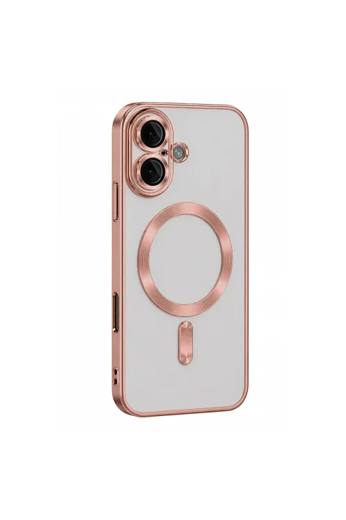 Apple İphone 16 Kılıf Kross Magneticsafe Kapak - Rose