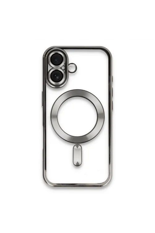 Apple İphone 16 Kılıf Kross Magneticsafe Kapak - Titan Gri