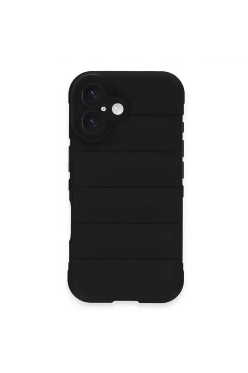 Apple İphone 16 Kılıf Optimum Silikon - Siyah