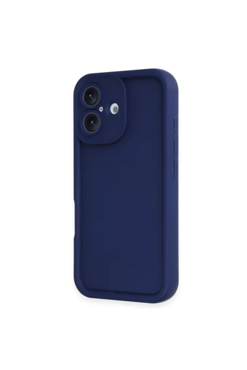 Apple İphone 16 Kılıf Viera Silikon - Lacivert