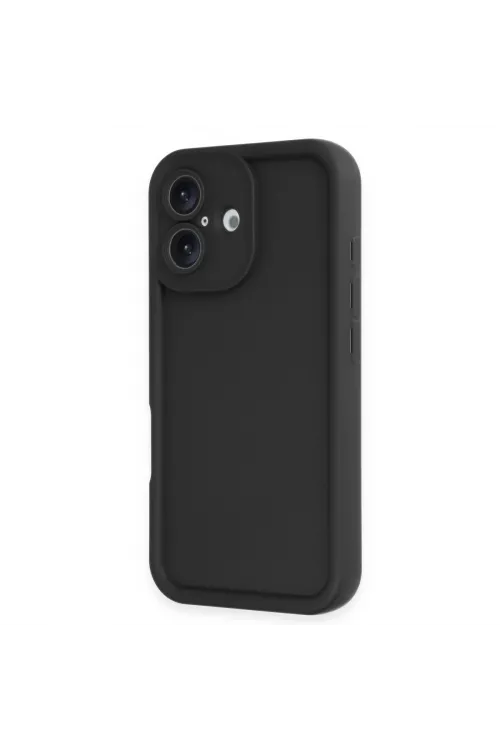 Apple İphone 16 Kılıf Viera Silikon - Siyah