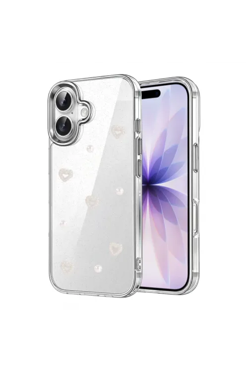 Apple İphone 16 Plus Fiyonk Desenli Kapak - Desen 10