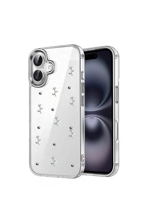 Apple İphone 16 Plus Fiyonk Desenli Kapak - Desen 4