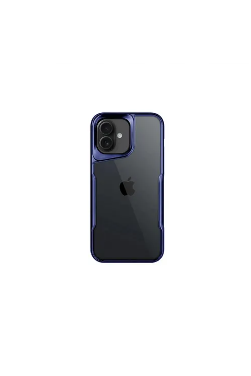 Apple İphone 16 Plus Kılıf Boyi Silikon Kapak - Lacivert