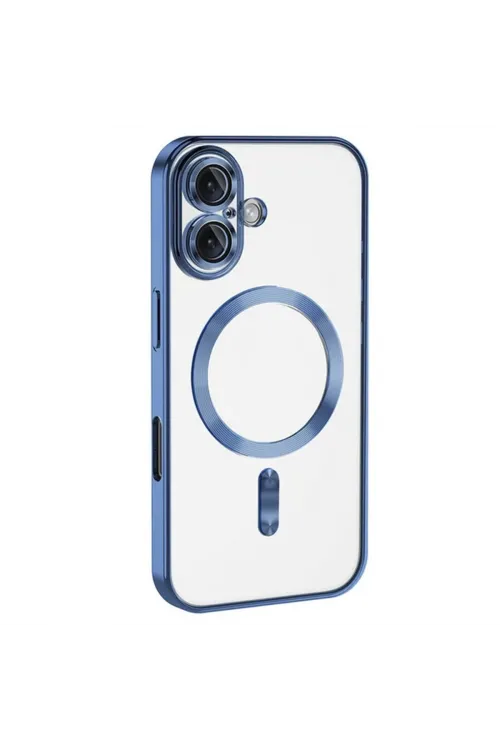 Apple İphone 16 Plus Kılıf Kross Magneticsafe Kapak - Mavi
