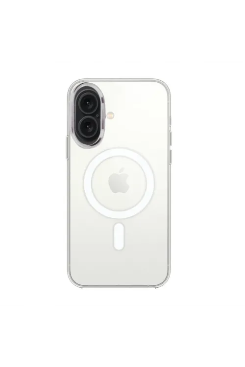Apple İphone 16 Plus Kılıf Pc Real Magsafe Kapak - Şeffaf