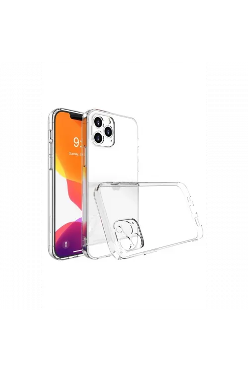 Apple iPhone 16 Pro Kılıf Lüx Şeffaf Silikon