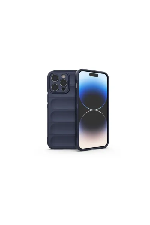 Apple İphone 16 Pro Kılıf Optimum Silikon - Lacivert