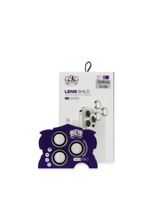 Apple İphone 16 Pro Max Bilvis Titan Kamera Lens - Titan Gri