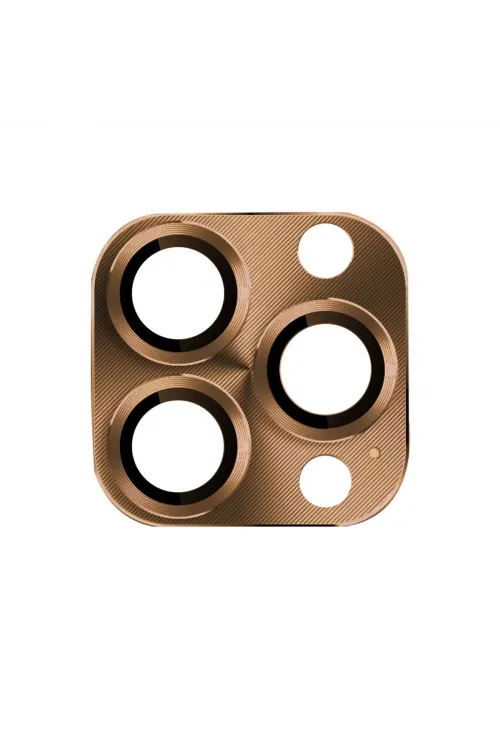 Apple İphone 16 Pro Max Pers Alüminyum Kamera Lens - Desert