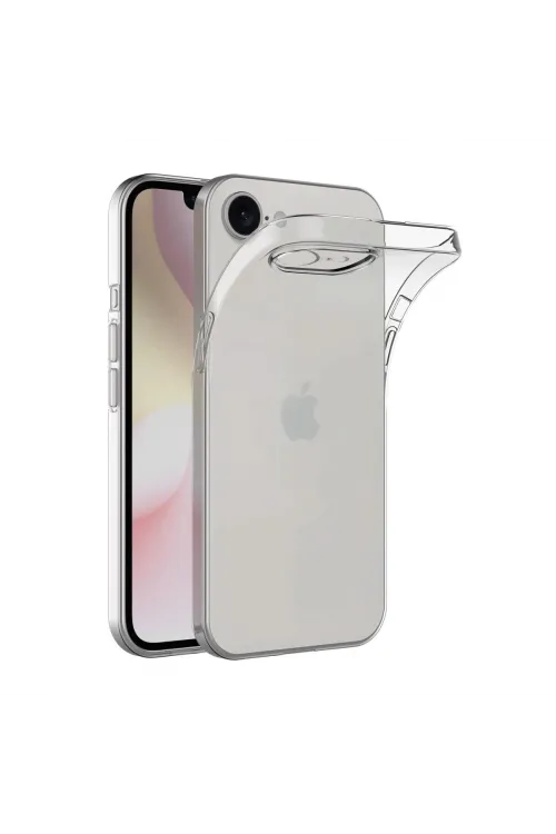 Apple İphone 16e Kılıf Lüx Şeffaf Silikon