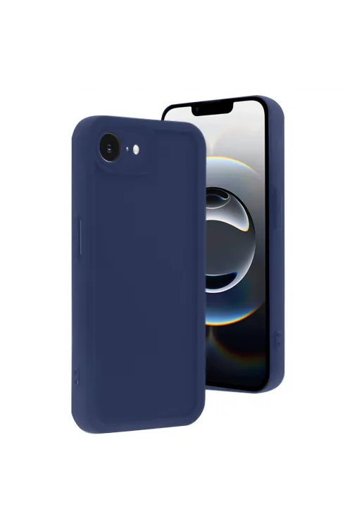 Apple İphone 16e Kılıf Viera Silikon - Lacivert