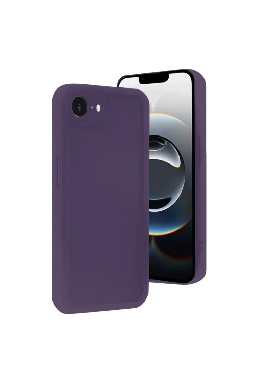 Apple İphone 16e Kılıf Viera Silikon - Mor