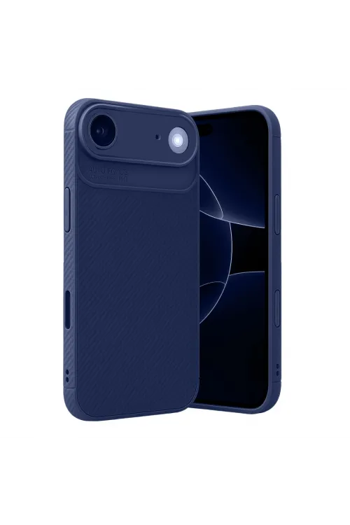 Apple İphone 17 Air Auto Focus Karbon Kapak - Lacivert