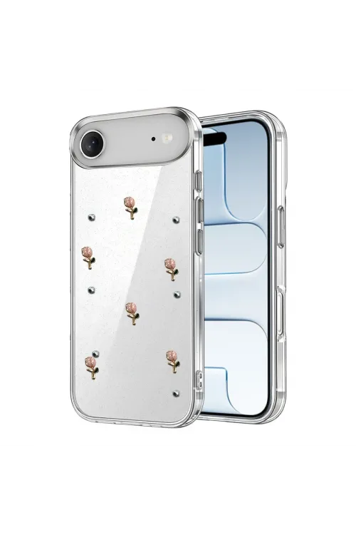 Apple İphone 17 Air Fiyonk Desenli Kapak - Desen 6