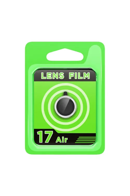 Apple İphone 17 Air Raze Metal Kamera Lens - Gümüş