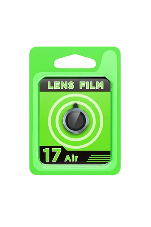 Apple İphone 17 Air Raze Metal Kamera Lens - Mavi