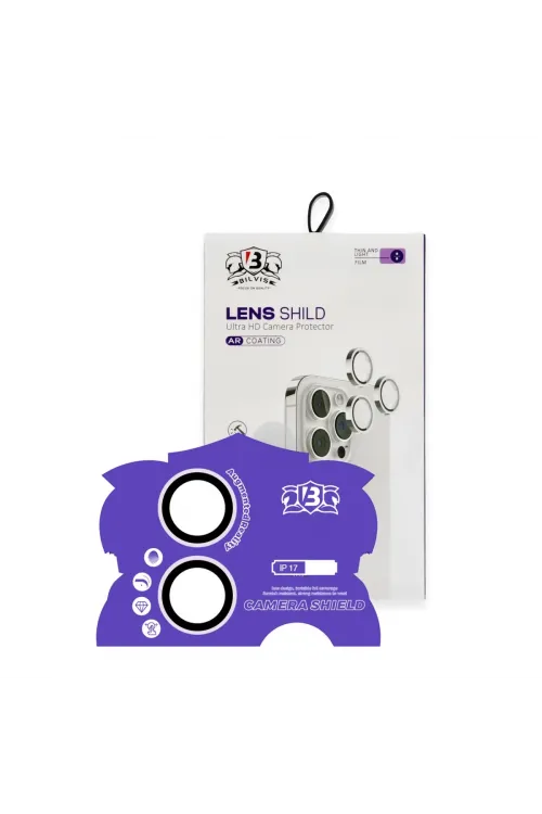 Apple İphone 17 Bilvis Titan Kamera Lens - Lila