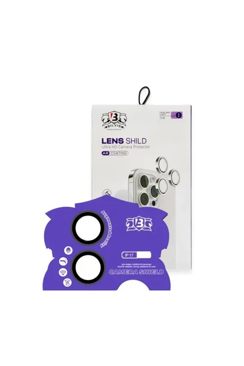 Apple İphone 17 Bilvis Titan Kamera Lens - Siyah