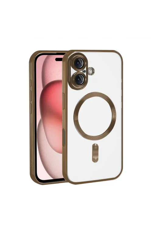 Apple İphone 17 Kross Magneticsafe Kapak - Çöl Titanyum