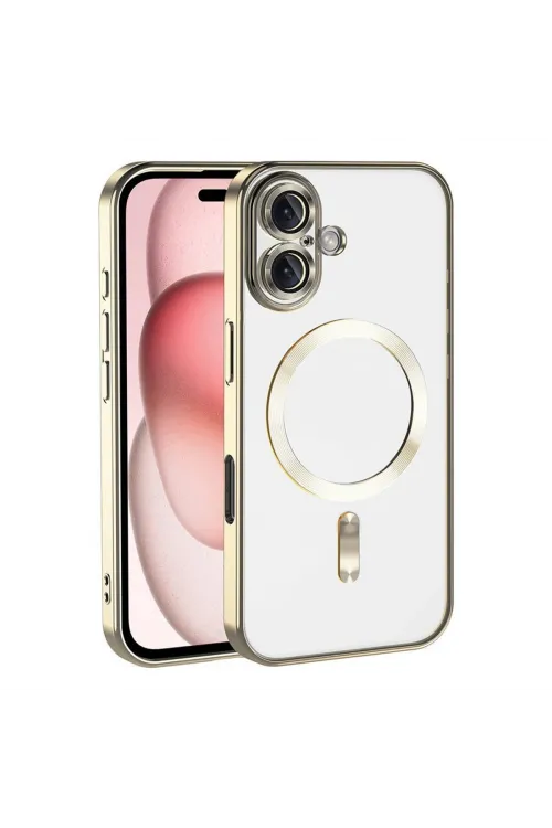 Apple İphone 17 Kross Magneticsafe Kapak - Gold