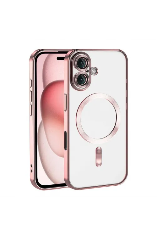 Apple İphone 17 Kross Magneticsafe Kapak - Rose