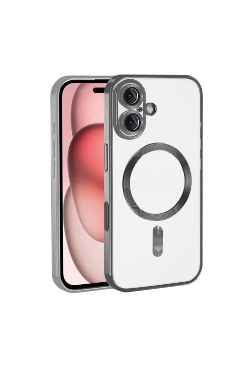 Apple İphone 17 Kross Magneticsafe Kapak - Titan Gri