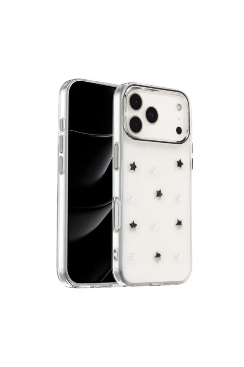 Apple İphone 17 Pro Fiyonk Desenli Kapak - Desen 7
