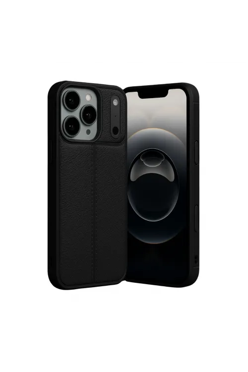 Apple İphone 17 Pro Max Auto Focus Kapak - Siyah