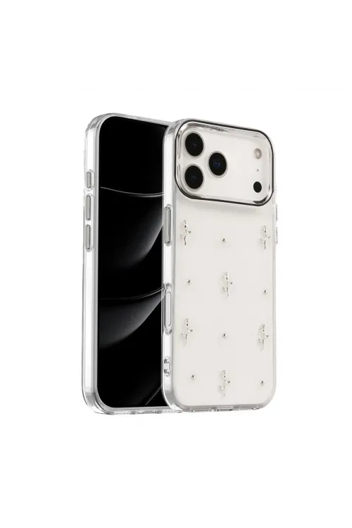 Apple İphone 17 Pro Max Fiyonk Desenli Kapak - Desen 4