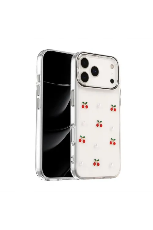 Apple İphone 17 Pro Max Fiyonk Desenli Kapak - Desen 9