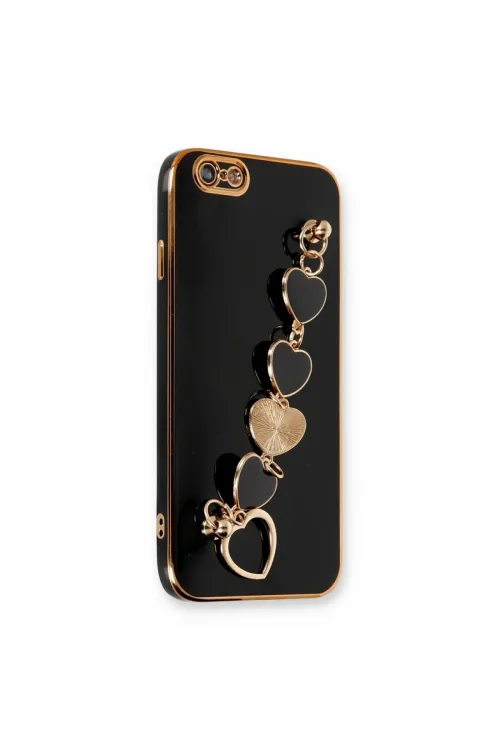 Apple İphone 6 Kılıf Esila Silikon - Siyah