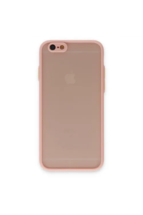 Apple İphone 6 Kılıf Montreal Silikon Kapak - Pembe