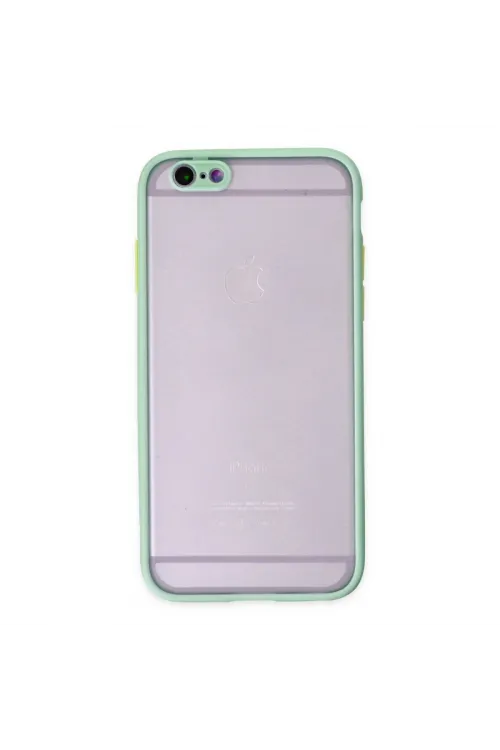 Apple İphone 6 Kılıf Montreal Silikon Kapak - Turkuaz