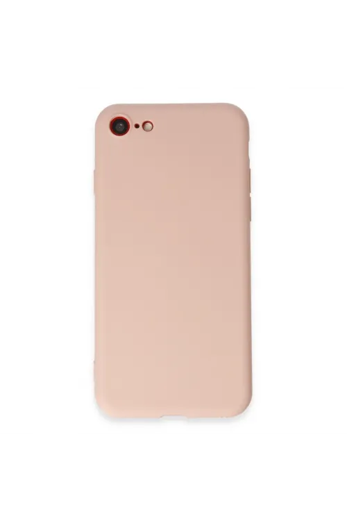 Apple İphone 7 Kılıf First Silikon - Pudra