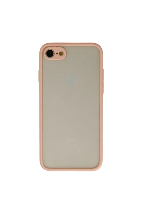 Apple İphone 7 Kılıf Montreal Silikon Kapak - Pembe