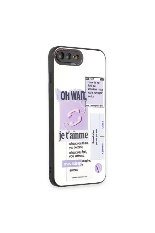 Apple İphone 7 Plus Kılıf Mirror Desenli Kapak - Mirror - 4