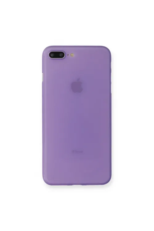 Apple İphone 7 Plus Kılıf Pp Ultra İnce Kapak - Mor