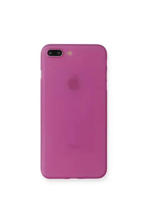 Apple İphone 7 Plus Kılıf Pp Ultra İnce Kapak - Pembe
