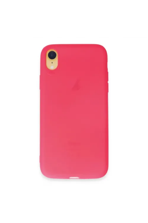 Apple İphone Xr Kılıf First Silikon - Pembe