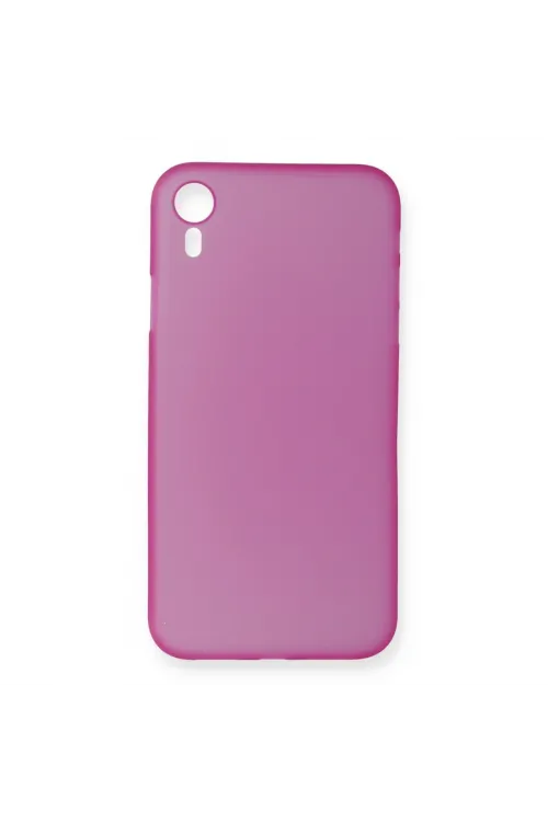 Apple İphone Xr Kılıf Pp Ultra İnce Kapak - Pembe