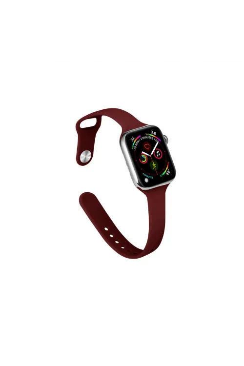 Apple Watch 38mm Klasik Kordon - Bordo