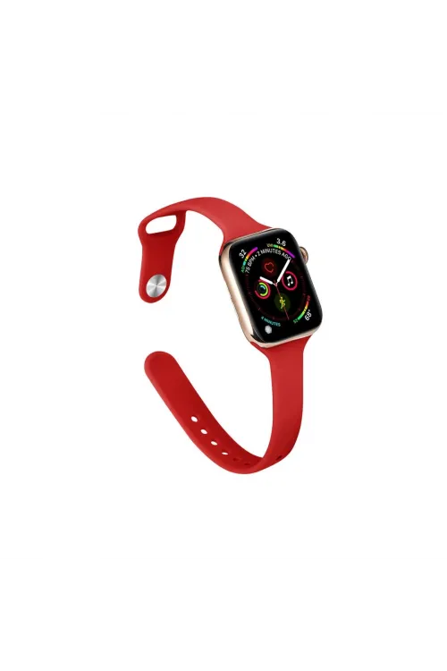 Apple Watch 38mm Klasik Kordon - Kırmızı