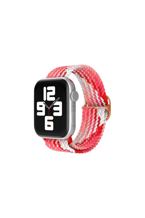 Apple Watch 38mm  Kordon - Pembe-kırmızı