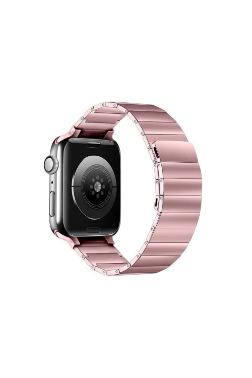 Apple Watch 38mm Kr404 Huks Kordon (saat Değildir) - Rose Gold