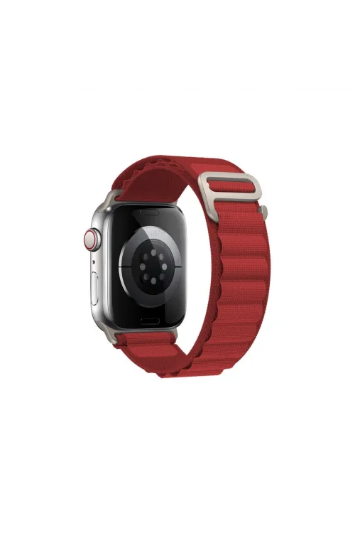 Apple Watch 38mm Mountain Kordon - Kırmızı