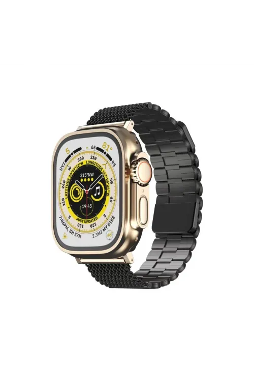 Apple Watch 42mm Ascend Metal Kordon (saat Değildir) - Siyah