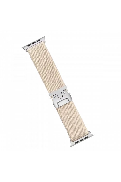 Apple Watch 42mm Forest Kumaş Kordon - Krem