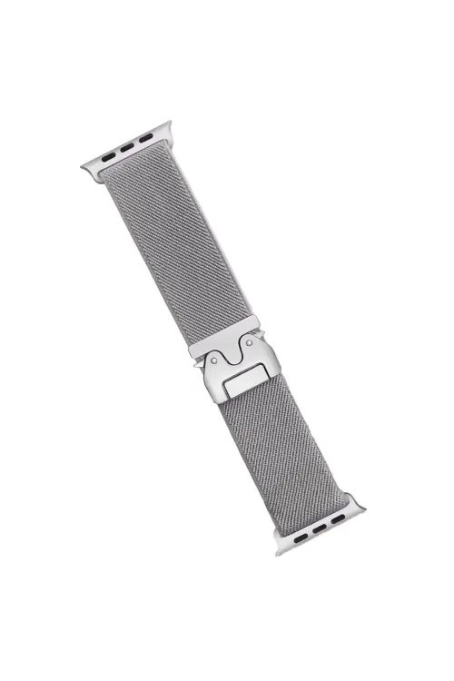 Apple Watch 42mm Forest Kumaş Kordon (saat Değildir) - Titan Gri