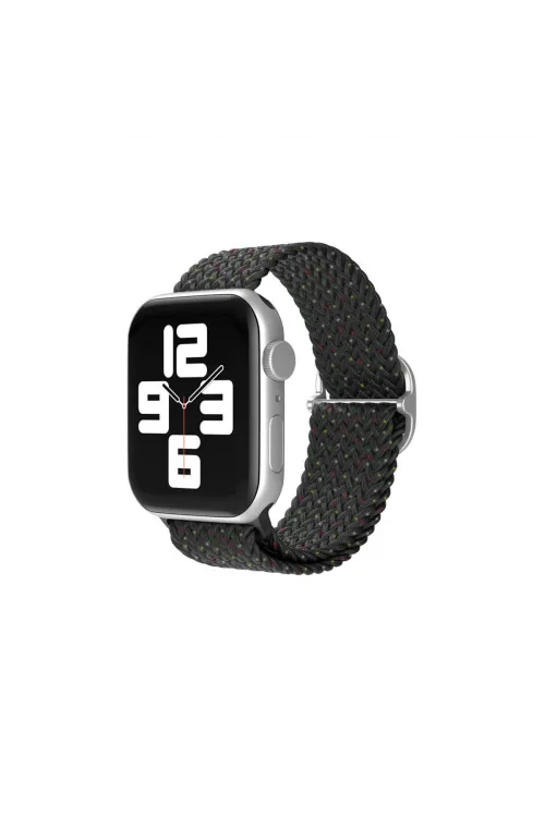 Apple Watch 42mm  Kordon - Benekli Siyah